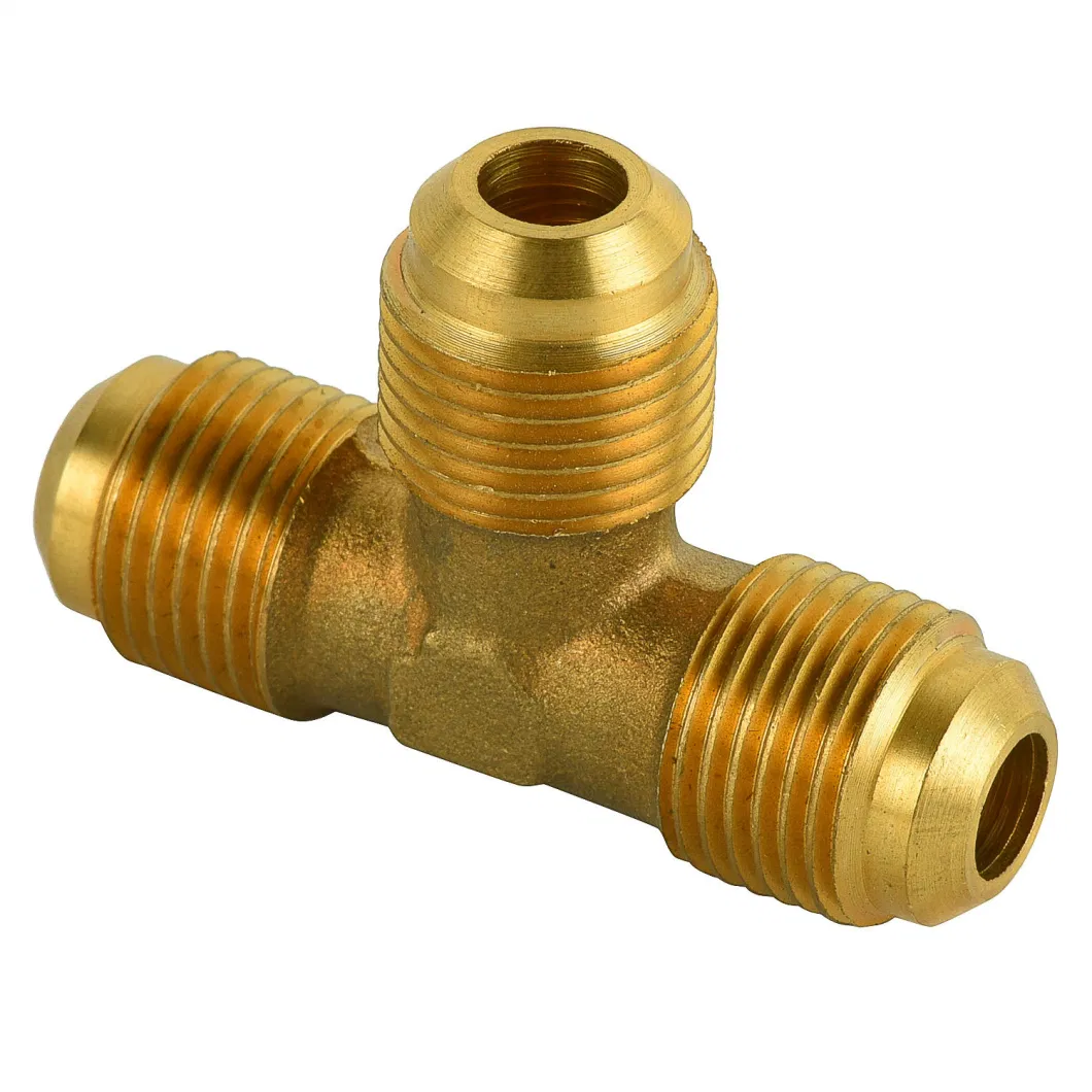 Flared Female Connector Flare to Female Connector, SAE 45 Degree Flared Fittings, Air Brake Brass Fittings